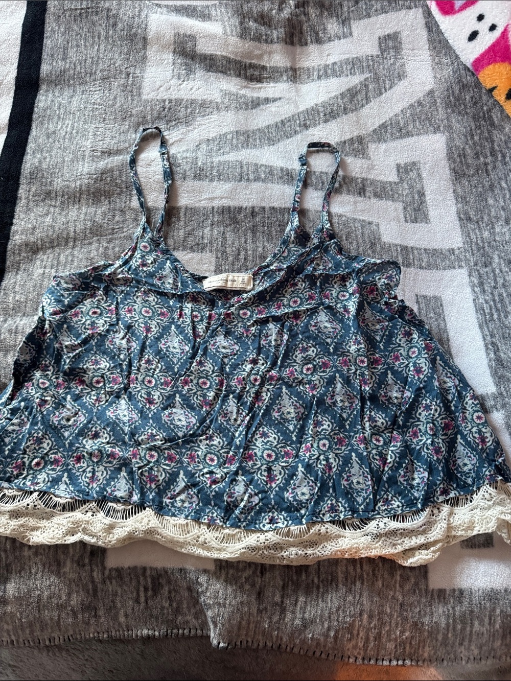 Abercrombie and Fitch Floral tank top